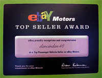 eBay Top Seller Award Winner